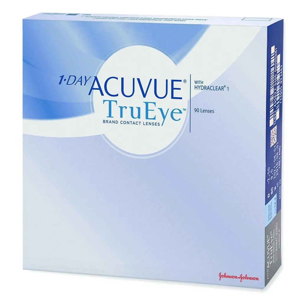 1-Day Acuvue TruEye Линзы контактные Однодневные, BC=8,5 d=14,2, D(-2.75), стерильно, 90 шт.