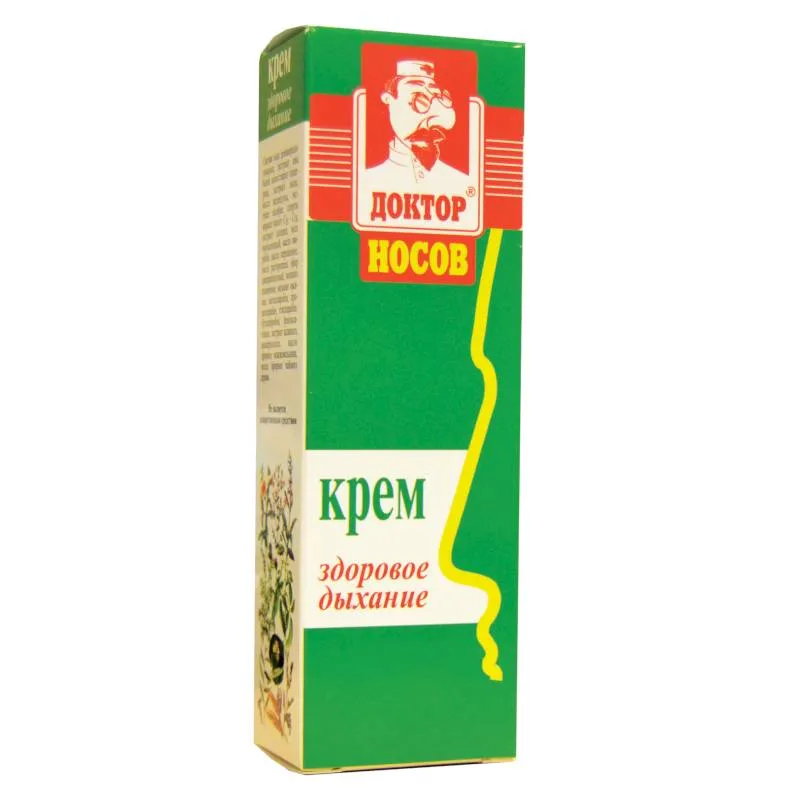 Доктор Носов крем Здоровое дыхание, крем, 30 мл, 1 шт.