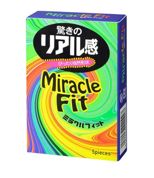 Sagami Miracle Fit Презервативы, презерватив, 5 шт.