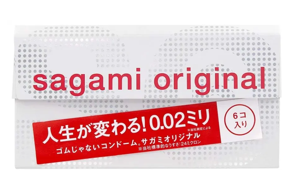 Sagami Original 002 Презервативы полиуретановые, презерватив, ультратонкие, 6 шт.