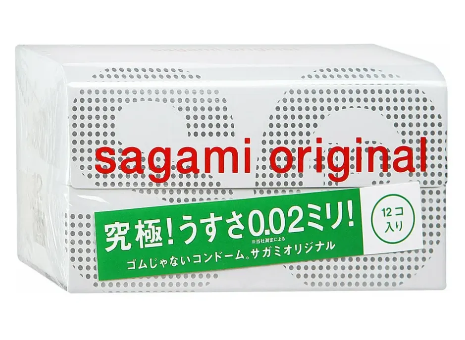 Sagami Original 002 Презервативы полиуретановые, презерватив, ультратонкие, 12 шт.