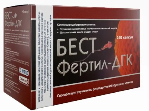 Бестфертил-ДГК, капсулы, набор, 240 шт.