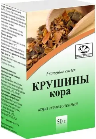 Крушины кора, сырье растительное измельченное, 50 г, 1 шт., Фито-Бот