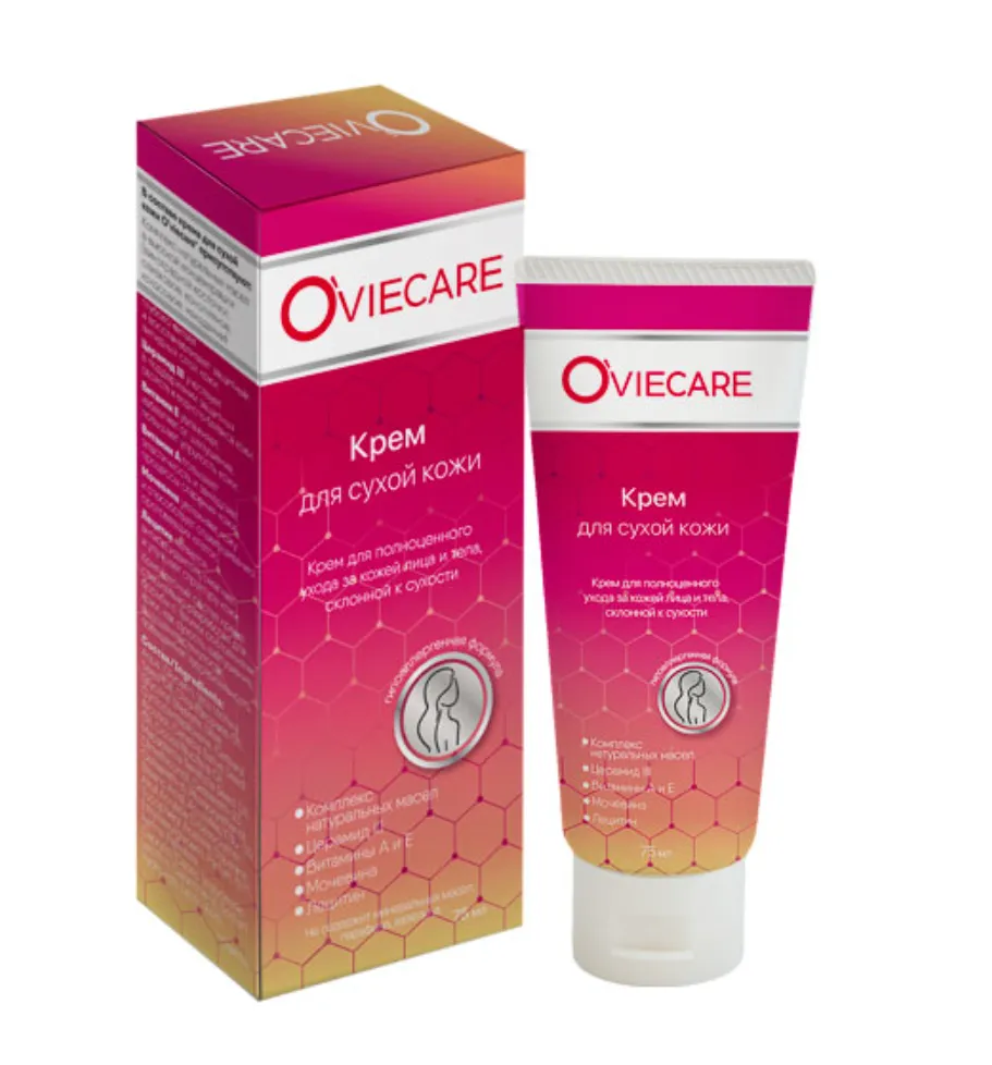 Oviecare Крем для сухой кожи, крем, 75 г, 1 шт.