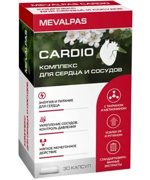 Mevalpas Cardio, капсулы, 30 шт.