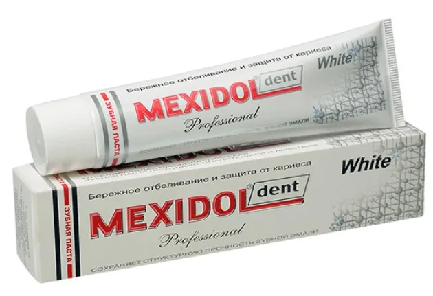 Mexidol dent White Professional Зубная паста, паста зубная, 65 г, 1 шт.