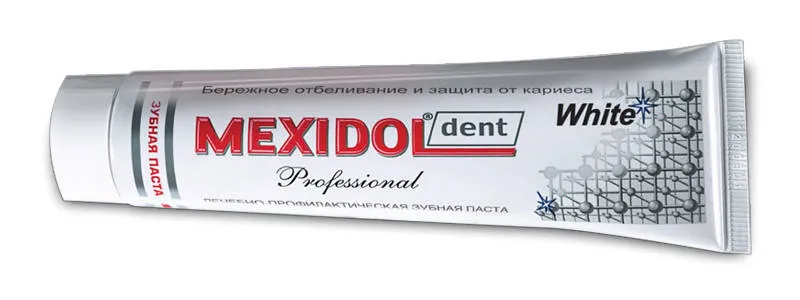 Mexidol dent White Professional Зубная паста, паста зубная, 100 мл, 1 шт.