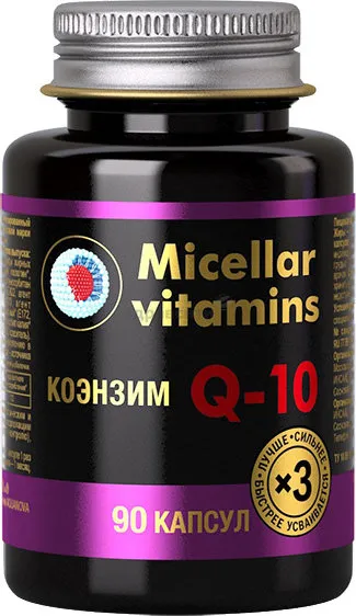 МицелВит Коэнзим Q10, капсулы, 90 шт.