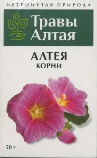 Травы Алтая Алтея корни, фиточай, 50 г, 1 шт.