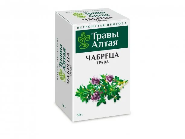 Травы Алтая Чабреца трава, сырье растительное, 50 г, 1 шт.