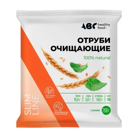 ABC Healthy Food Отруби Сибирские, отруби, 200 г, 1 шт.