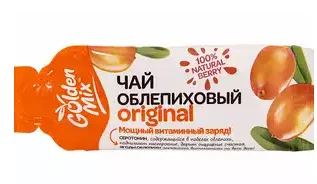 Golden Mix Чай облепиховый Original, чай, 7 шт.