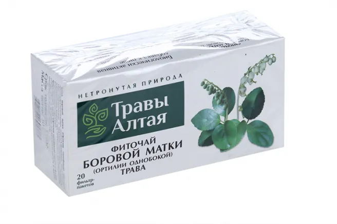 Травы Алтая Фиточай Боровой матки, трава, 1.5 г, 20 шт.