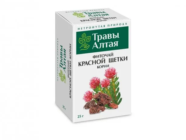 Травы Алтая Фиточай Красной щетки корни, фиточай, 25 г, 1 шт.