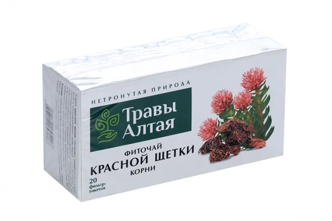 Травы Алтая Фиточай Красной щетки корни, фиточай, 1,5 г, 20 шт.