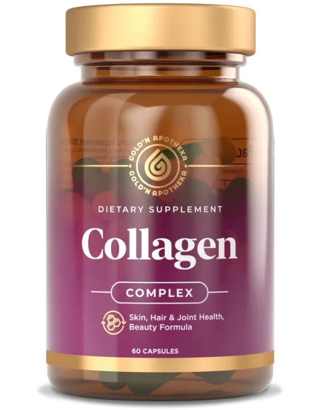 Gold'n Apotheka Collagen Коллаген, капсулы, 60 шт.