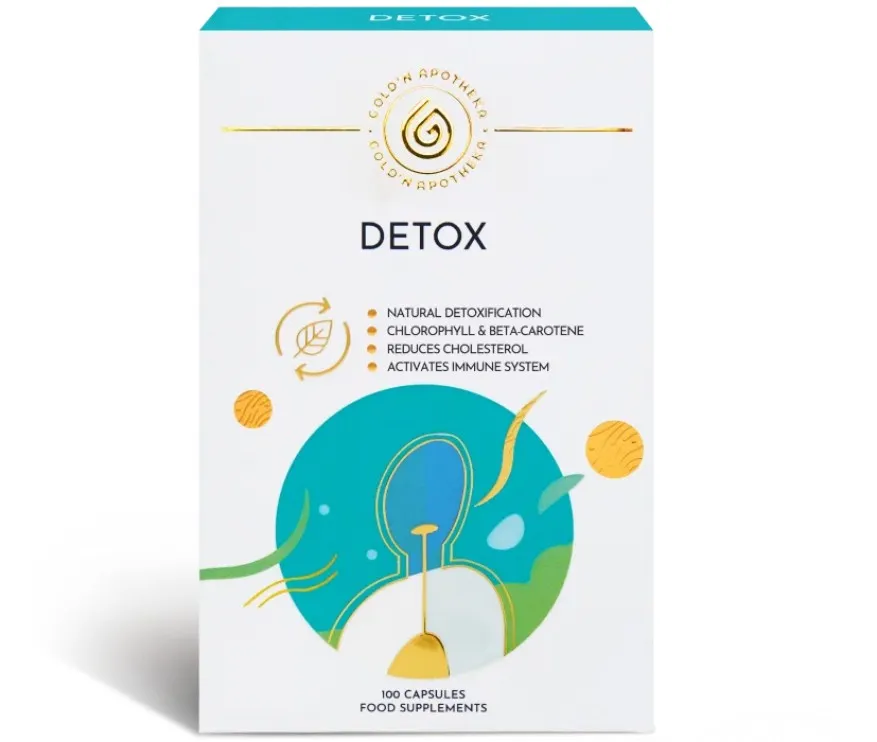 Gold'n Apotheka Detox Хлорелла, капсулы, 100 шт.