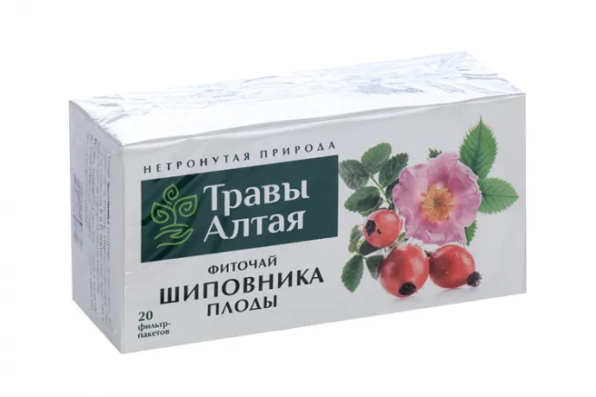 Травы Алтая Фиточай Шиповника плоды, фиточай, 1.5 г, 20 шт.