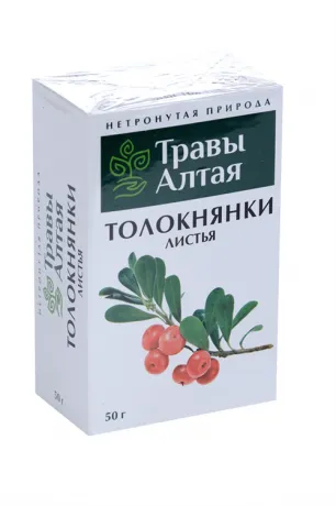 Травы Алтая Фиточай Толокнянки листья, фиточай, 50 г, 1 шт.