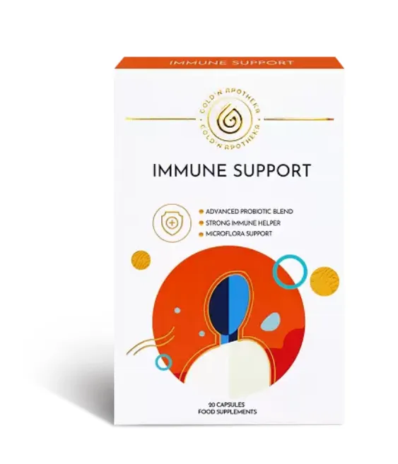 Gold'n Apotheka Immune Support 30/60/90 Симбиотик форте, капсулы, 20 шт.