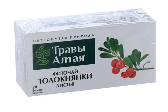 Травы Алтая Фиточай Толокнянки листья, фиточай, 1,5 г, 20 шт.