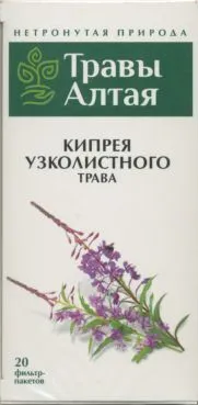 Травы Алтая Кипрея Узколистного трава, фиточай, 1.5 г, 20 шт.