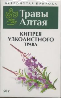 Травы Алтая Кипрея Узколистного трава, фиточай, 50 г, 1 шт.