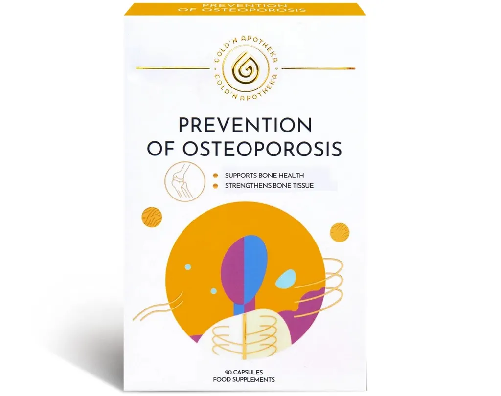 Gold'n Apotheka Prevention of Osteoporosis Профилактика остеопороза, капсулы, 90 шт.