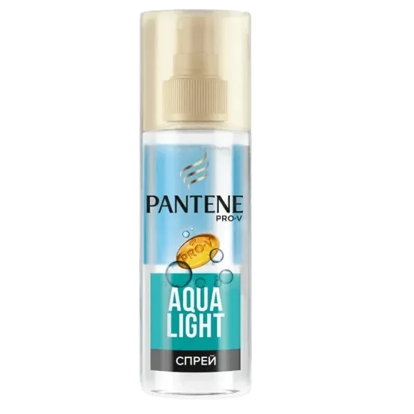 Pantene Pro-V Спрей для волос Aqua Light, спрей, питательный, 150 мл, 1 шт.