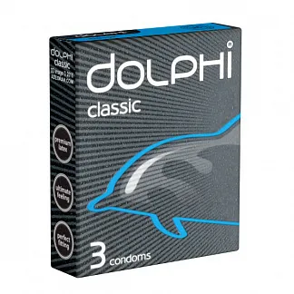 Dolphi Презервативы Classic, презерватив, 3 шт.