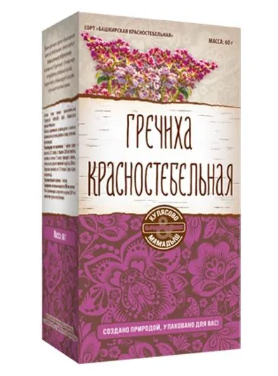 Гречиха красностебельная Кулясово и Мамадыш, сырье растительное, 60 г, 1 шт.