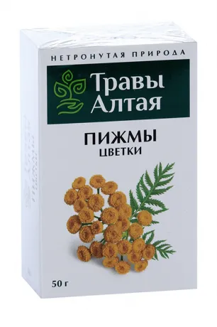 Травы Алтая Пижмы цветки, фиточай, 50 г, 1 шт.