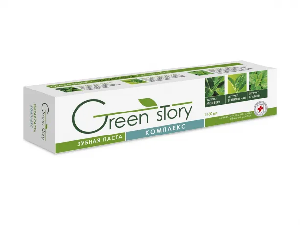 Green story Зубная паста Комплекс, паста зубная, 60 мл, 1 шт.