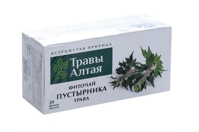 Травы Алтая Пустырника трава, фиточай, 1,5 г, 20 шт.