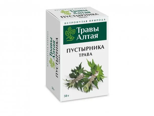 Травы Алтая Пустырника трава, сырье растительное, 50 г, 1 шт.