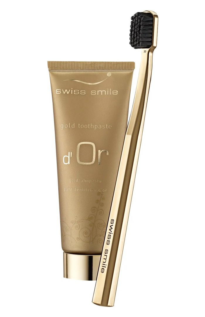 D Or Набор зубная паста + щетка мягкая Swiss Smile, паста-гель, 75 мл, 1 шт.