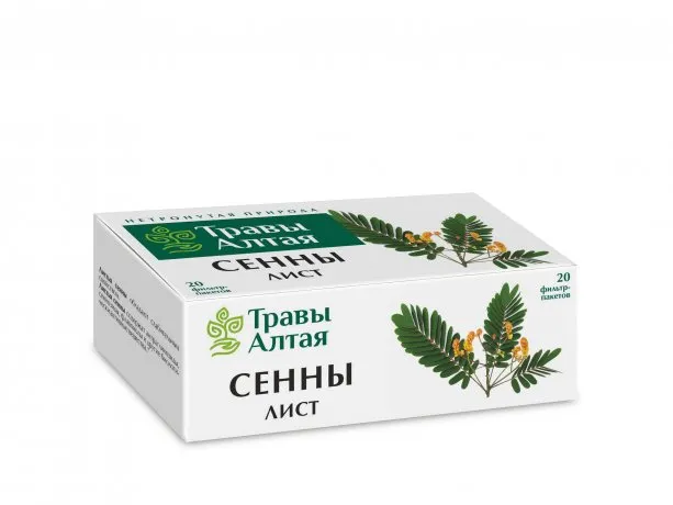 Травы Алтая Сенны лист, фиточай, 1.5 г, 20 шт.