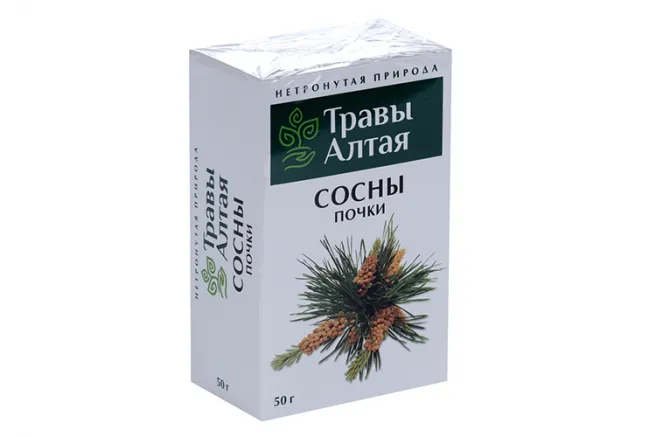 Травы Алтая Сосны почки, фиточай, 50 г, 1 шт.