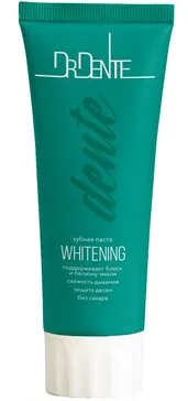 Dr.Dente Whitening Зубная паста, паста зубная, для белизны эмали, 100 г, 1 шт.