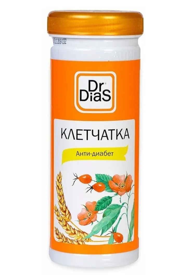 Dr.DiaS Клетчатка, Анти-Диабет, 170 г, 1 шт.