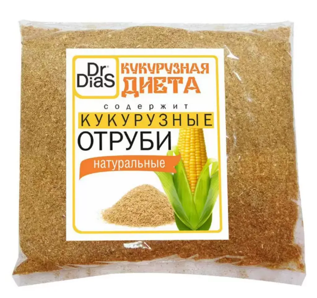 Dr.DiaS Отруби кукурузные, 180 г, 1 шт.