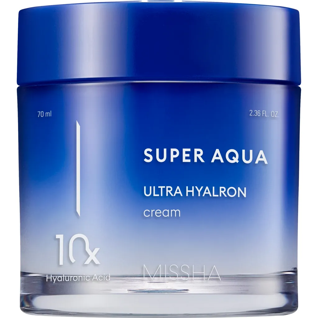 Missha Крем для лица увлажняющий Super Aqua Ultra Hyalron, крем для лица, для всех типов кожи, 70 мл, 1 шт.