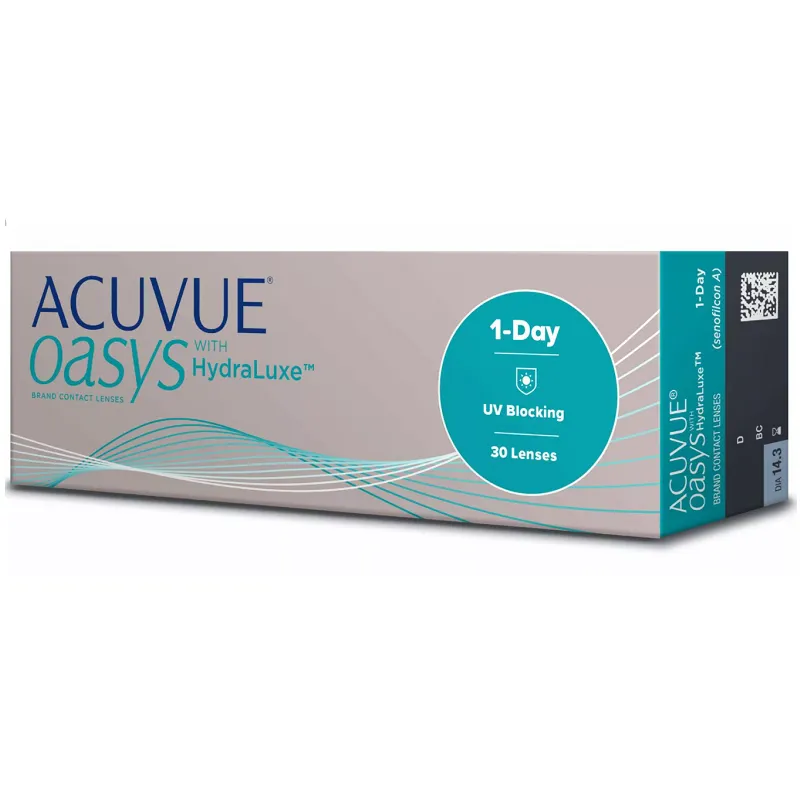 Acuvue Oasys 1-Day Линзы контактные Однодневные, BC=8,5 d=14,3, D(-3.75), стерильно, 30 шт.