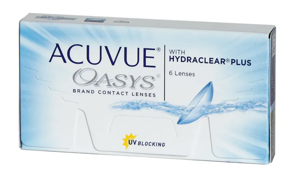 Acuvue Oasys Линзы контактные Двухнедельные, BC=8,4 d=14,0, D(-4.50), стерильно, 6 шт.