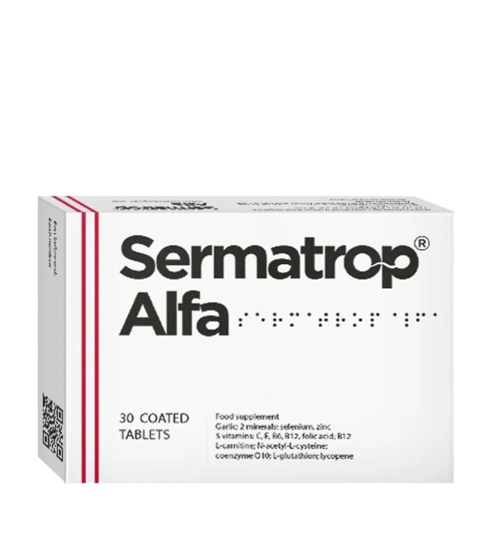 Sermatrop Alfa, 1.245г, таблетки, 30 шт.