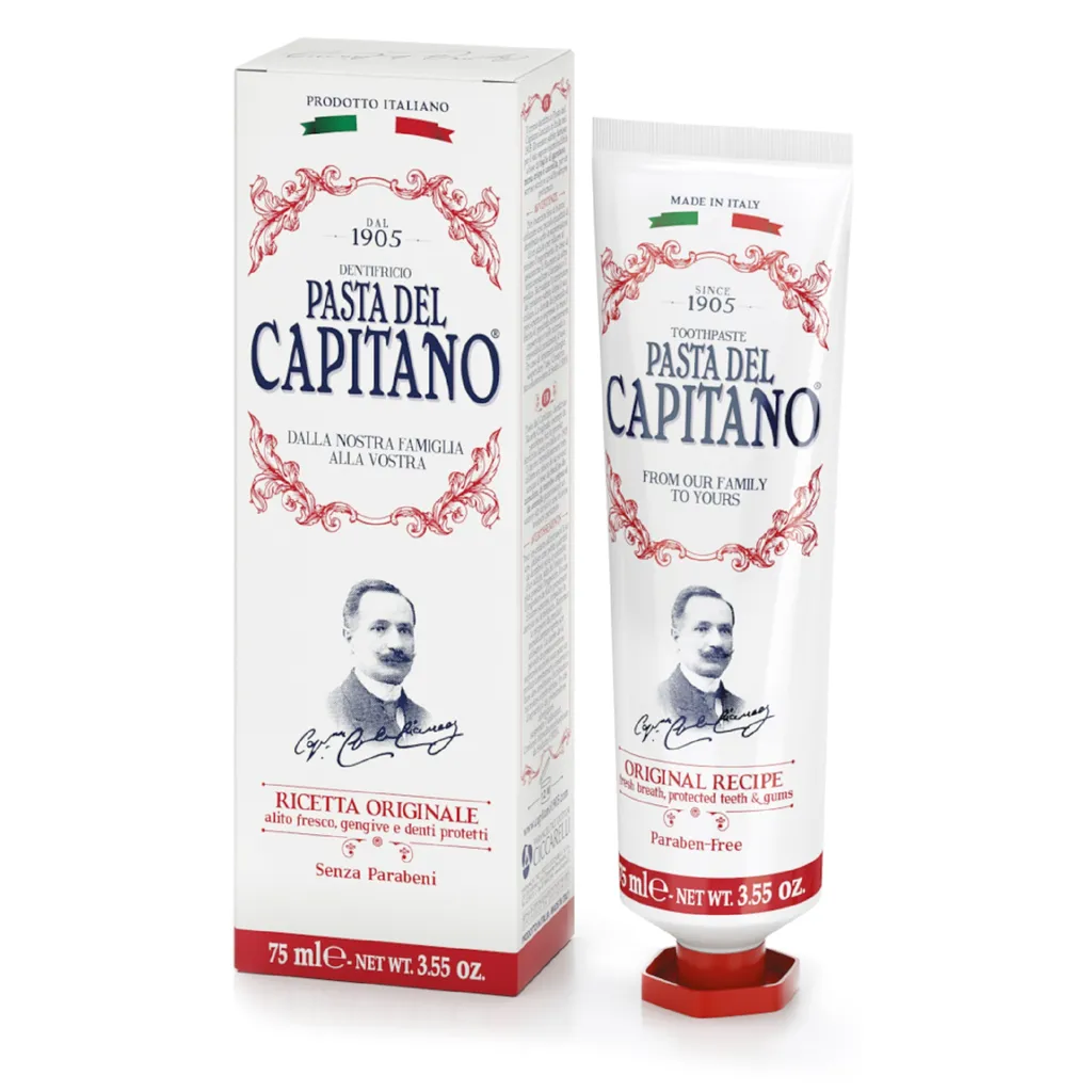 Pasta del Capitano Паста зубная Оригинальный рецепт, паста зубная, 75 мл, 1 шт.