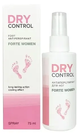 Dry Control Forte Women антиперспирант, для ног, 75 мл, 1 шт.