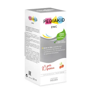 Pediakid Zinc, раствор, с ароматом клубники, 125 мл, 1 шт.