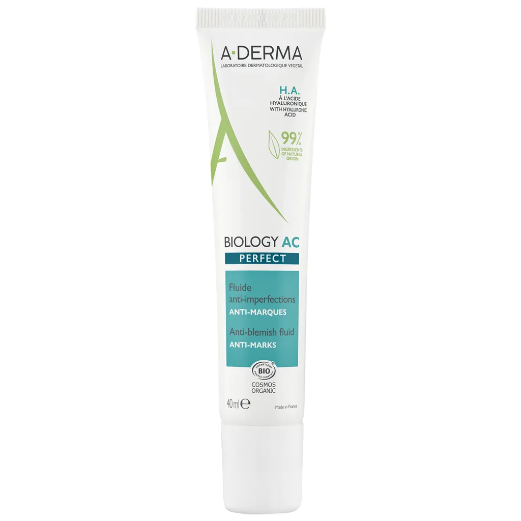 A-Derma Biology AC Perfect Флюид против дефектов кожи, склонной к акне, флюид, 40 мл, 1 шт.