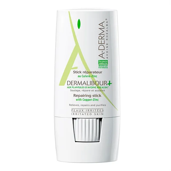 A-Derma Dermalibour+ стик восстанавливающий, стик, 8 г, 1 шт.